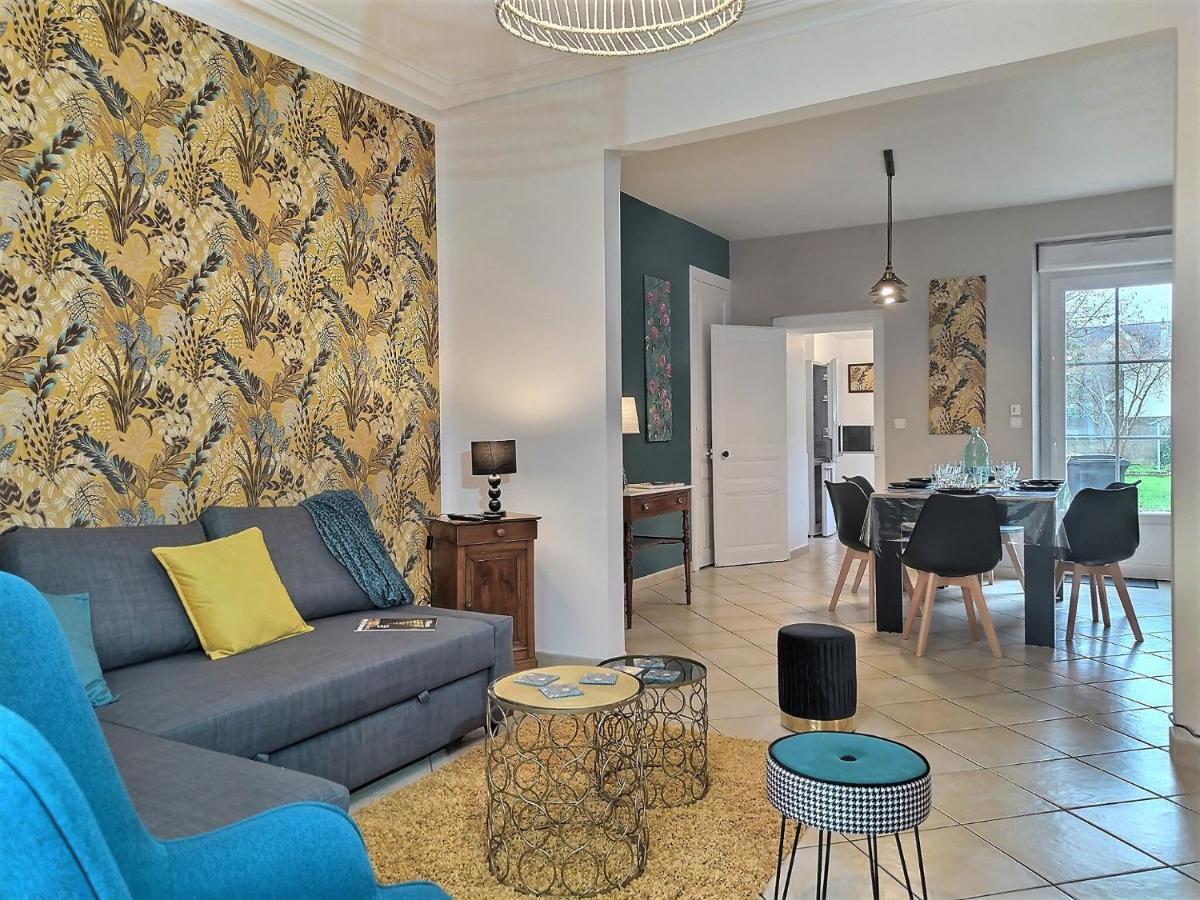Maison Chic & Charme Calme Avec Jardin Le Mans Exterior foto